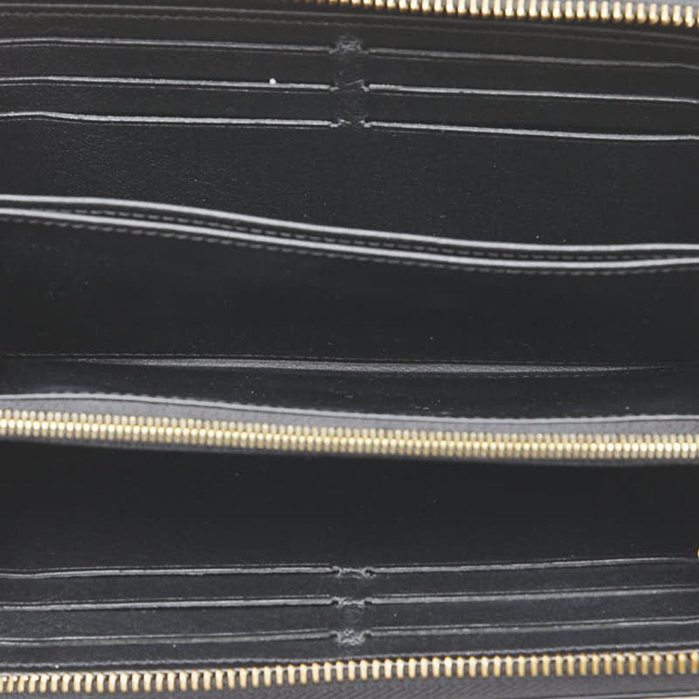 Louis Vuitton Zip Black Wallet Long Python Noir Z… - image 6